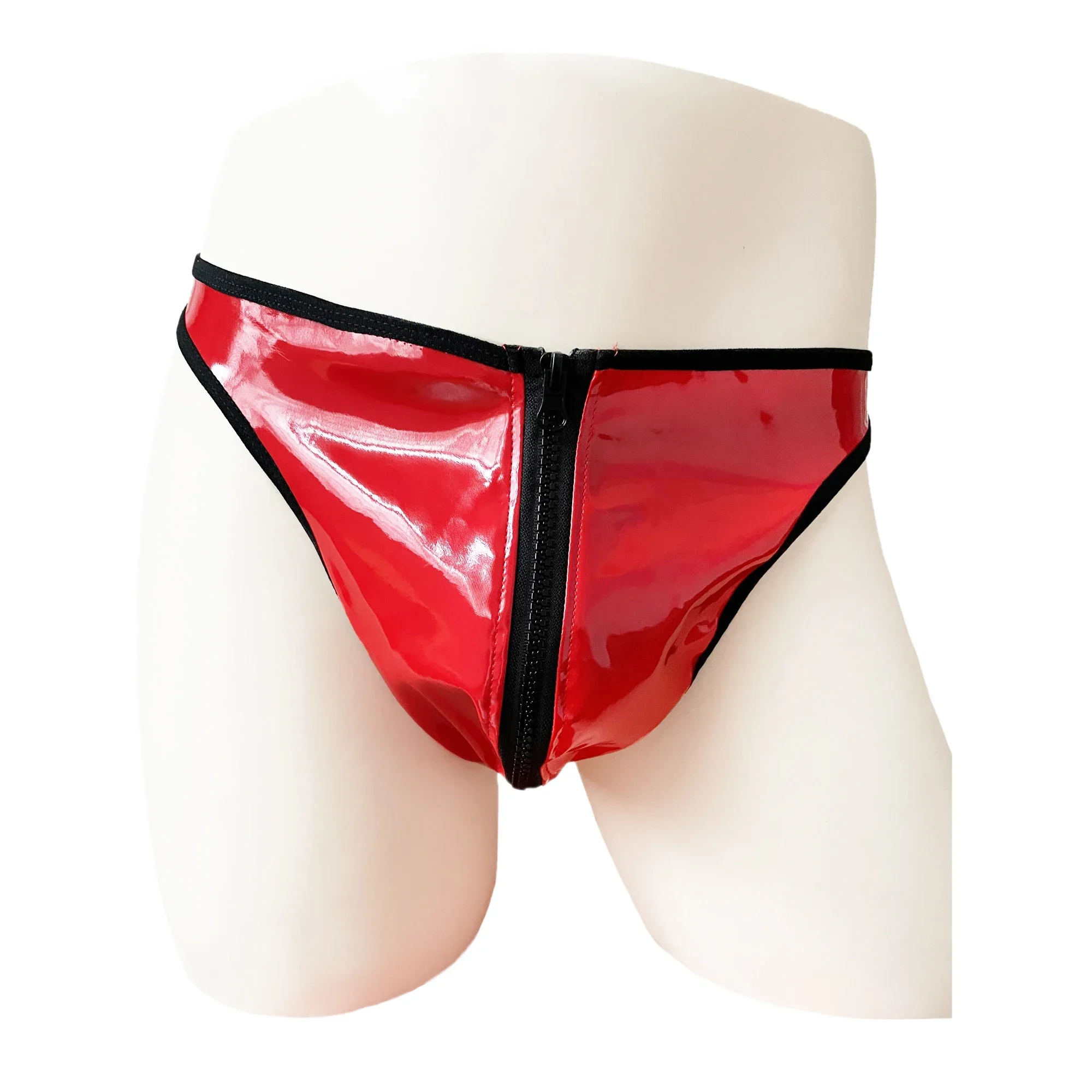 Men Sexy Faux Leather Thongs Briefs Panties Gay Underwear Zipper Underpants Man Leather Erotic Lingerie G-Strings Sissy Panties
Men Sexy Faux Leather Thongs Briefs Panties Gay Underwear Zipper Underpants Man Leather Erotic Lingerie G-Strings Sissy Panties