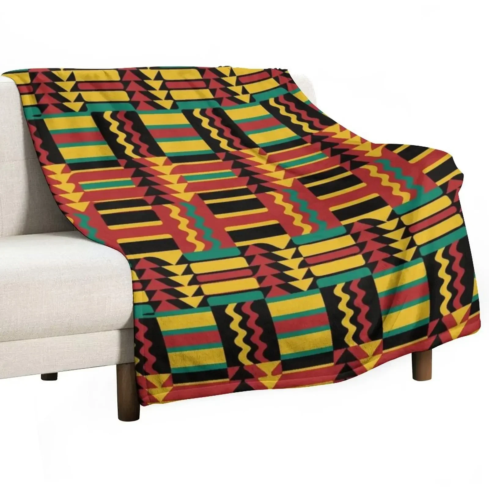 Kente Cloth Pattern with Vintage Rasta Colors Throw Blanket Flannel Designers Soft Plaid Blankets
Kente Cloth Pattern with Vintage Rasta Colors Throw Blanket Flannel Designers Soft Plaid Blankets