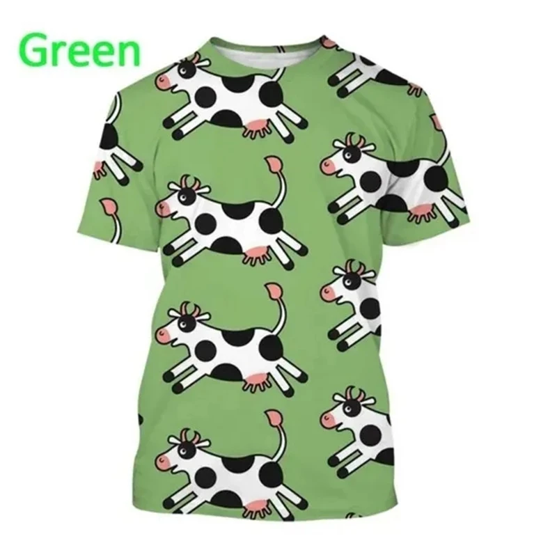 New Fashion Cow Pattern 3d Printed Short Sleeve T Shirts Womens Funny Graphic Tee Tshirt Casual Loose Oversized Breathable Tops
New Fashion Cow Pattern 3d Printed Short Sleeve T Shirts Womens Funny Graphic Tee Tshirt Casual Loose Oversized Breathable Tops