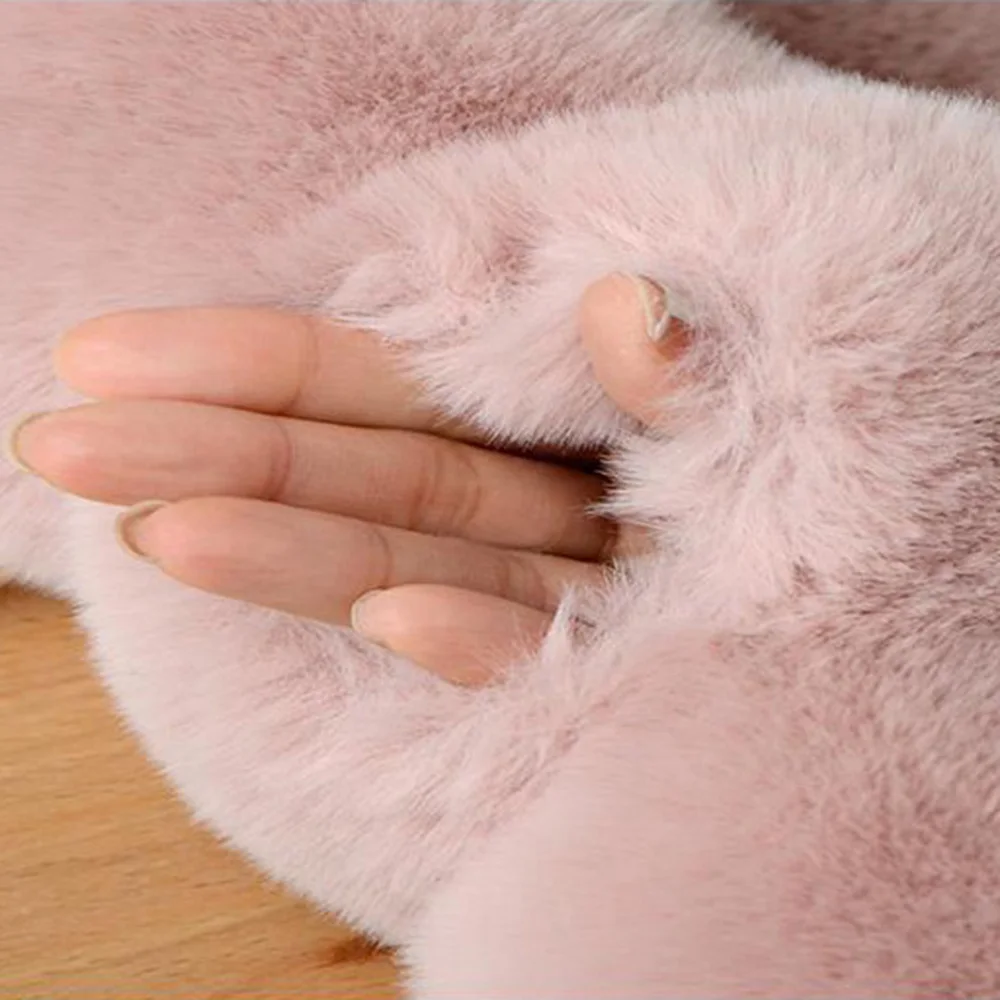 Faux Rabbit Fur Cross Scarf For Women Winter Warm Thicken Plush Neck Ring Scarves Elegant Solid Color Fluffy Shawls Neck Warmer 10 Mallzona S2b971319da2c4220a4d2cc907a82a7f1J Faux Rabbit Fur Cross Scarf For Women Winter Warm Thicken Plush Neck Ring Scarves Elegant Solid Color Fluffy Shawls Neck Warmer Mallzona