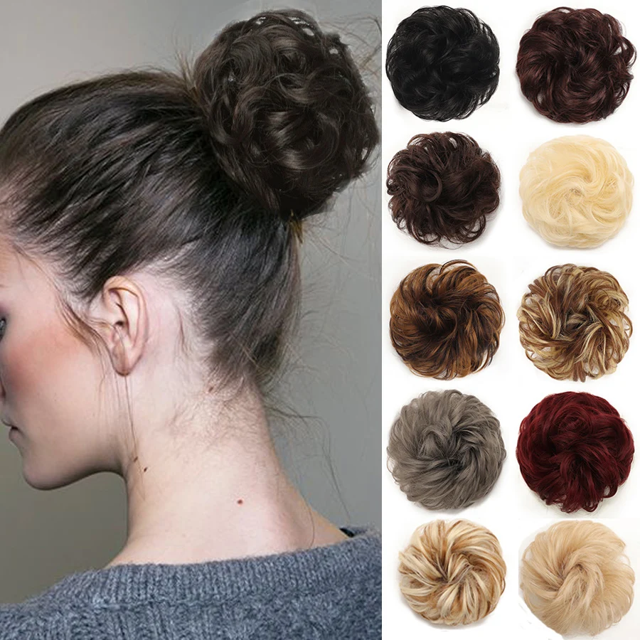 LANLAN Synthetic Elastic Messy Curly Donut Bun Hair Women Claw Chignon Hairpieces for Women Chignons
LANLAN Synthetic Elastic Messy Curly Donut Bun Hair Women Claw Chignon Hairpieces for Women Chignons