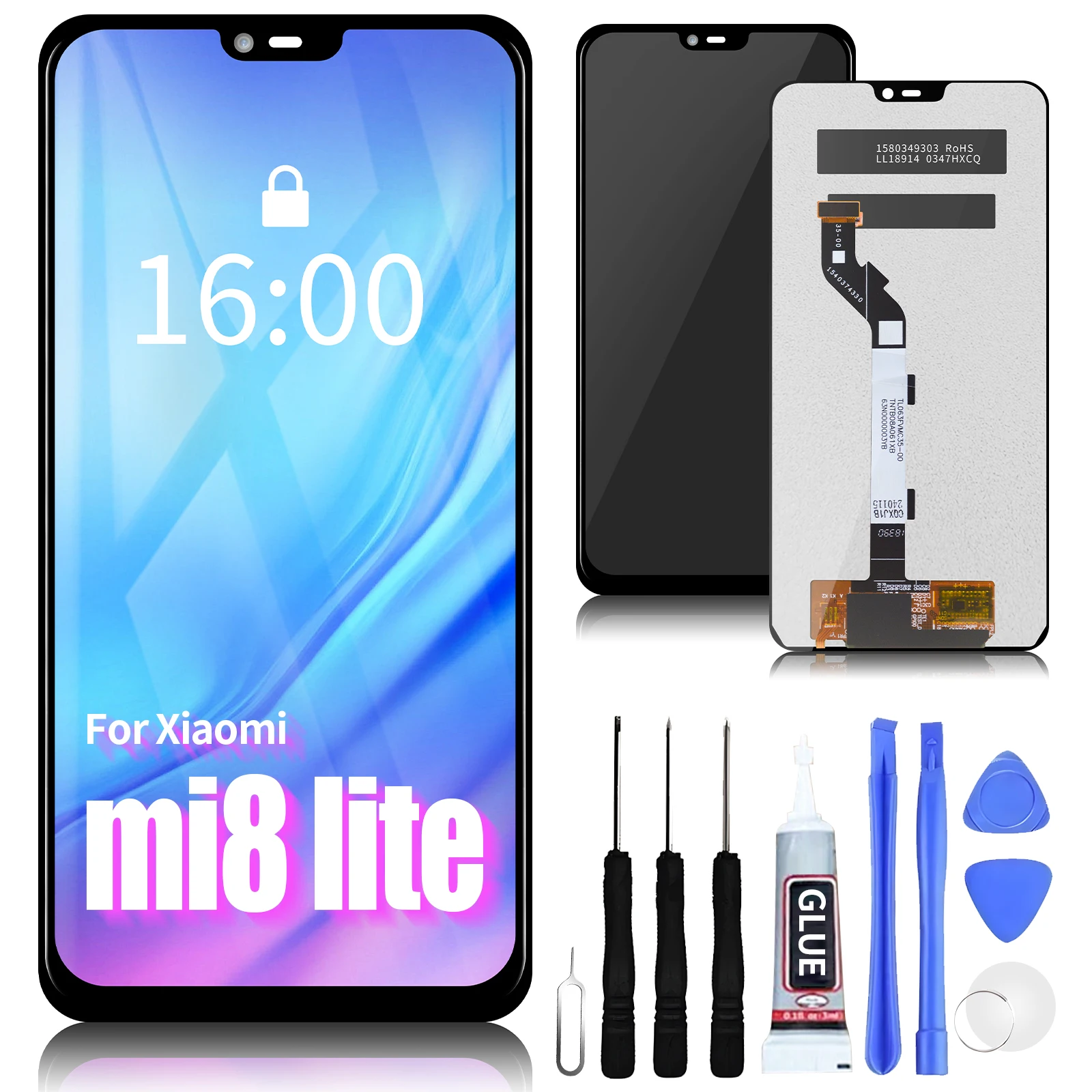 6.26" for Xiaomi Mi 8 Lite Mi 8X LCD Display Touch Screen Digitizer Ori Phone LCD For Mi8 Lite Mi8 Youth Mi 8x
6.26" for Xiaomi Mi 8 Lite Mi 8X LCD Display Touch Screen Digitizer Ori Phone LCD For Mi8 Lite Mi8 Youth Mi 8x