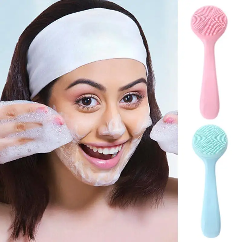 Face Cleansing Brush Silicone Facial Cleanser Blackhead Remover Pore Cleaner Massage Exfoliator Face Scrub Brush Face Care Tools
Face Cleansing Brush Silicone Facial Cleanser Blackhead Remover Pore Cleaner Massage Exfoliator Face Scrub Brush Face Care Tools
