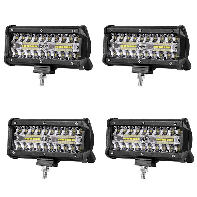 4X 7 Inch 120W Combo Ledlight Bars Spot Flood Beam For Work Driving Offroad Boat Car Tractor Truck 4X4 SUV ATV 12V 24V
4X 7 Inch 120W Combo Ledlight Bars Spot Flood Beam For Work Driving Offroad Boat Car Tractor Truck 4X4 SUV ATV 12V 24V