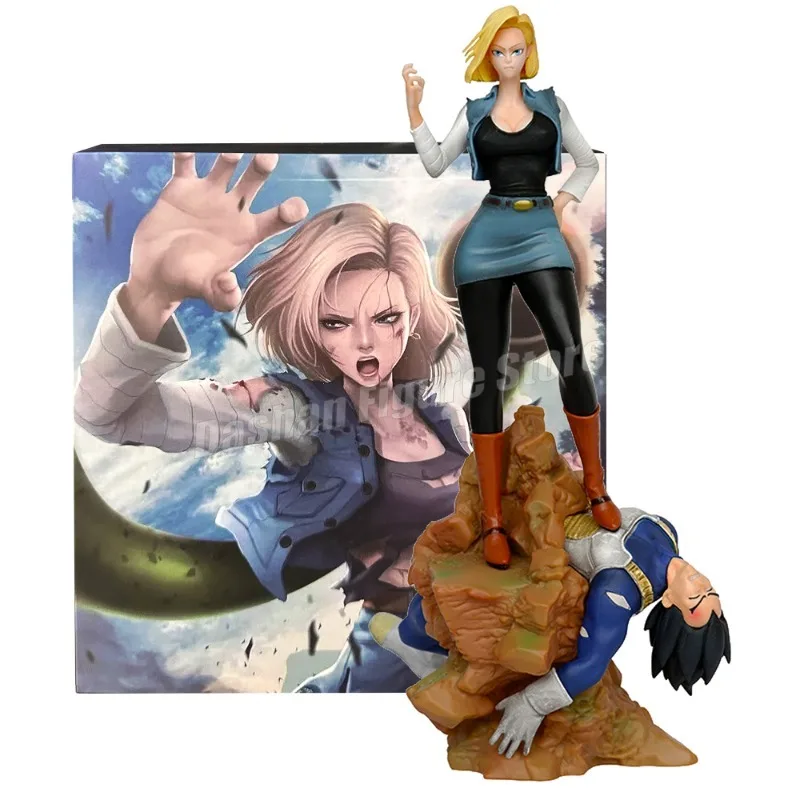 Gk Dragon Ball Android 18 Vs Vegeta Action Figure PVC Collection Anime BRZ 25cm Lazuli Defeated Bejita Figurine Model Toys Gifts
Gk Dragon Ball Android 18 Vs Vegeta Action Figure PVC Collection Anime BRZ 25cm Lazuli Defeated Bejita Figurine Model Toys Gifts