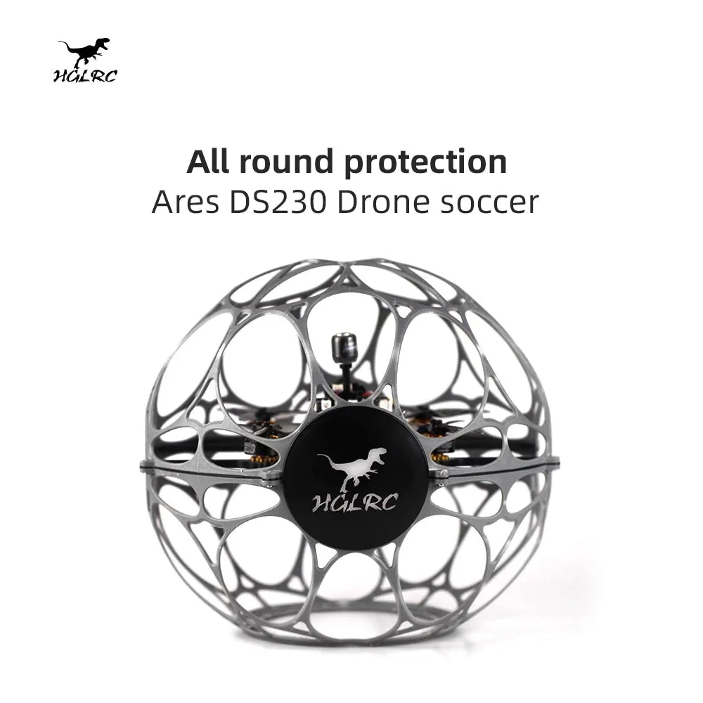 HGLRC DS230 Drone Soccer Standard Version F722 3inch 1404 4800KV For RC FPV Quadcopter Freestyle Drone Education Child Toys Gift
HGLRC DS230 Drone Soccer Standard Version F722 3inch 1404 4800KV For RC FPV Quadcopter Freestyle Drone Education Child Toys Gift