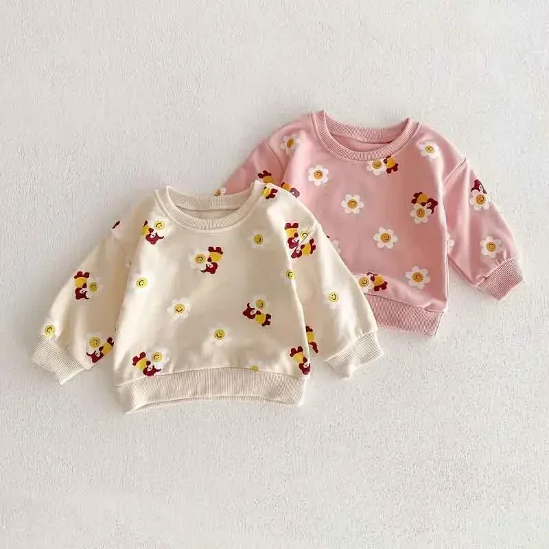Cute Baby Girl Clothing Set 0-3Years Newborn Boy Long Sleeve Flower Pullover Sweatshirt+Pant 2PCS Outfits Spring Autumn Clothes
Cute Baby Girl Clothing Set 0-3Years Newborn Boy Long Sleeve Flower Pullover Sweatshirt+Pant 2PCS Outfits Spring Autumn Clothes