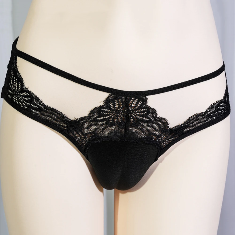 New Men Sissy Sexy Lace Embroidered Hollowed Out Panties Hiding Gaff Crossdresser Transgender Shaping Panties Solid Men's Briefs
New Men Sissy Sexy Lace Embroidered Hollowed Out Panties Hiding Gaff Crossdresser Transgender Shaping Panties Solid Men's Briefs