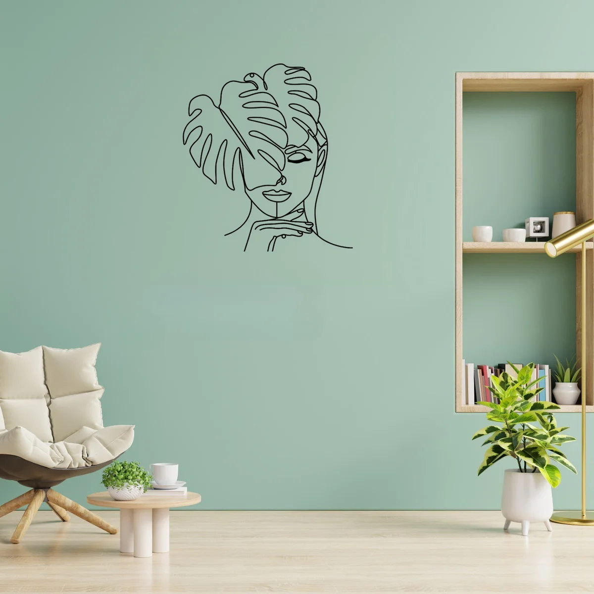 CIFBUY Geometric Line Leaf Beauty Minimalist Metal Wall Art Female Metal Home Decor Wall Hanging Decoration LivingRoom Decor Out
CIFBUY Geometric Line Leaf Beauty Minimalist Metal Wall Art Female Metal Home Decor Wall Hanging Decoration LivingRoom Decor Out