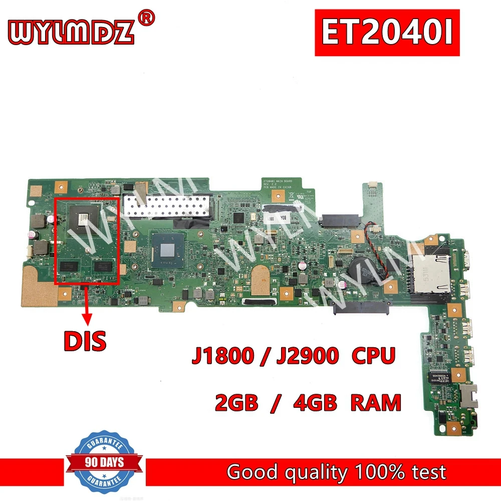 ET2040I J1800 / J2900 CPU 2GB/4GB RAM Motherboard For Asus ET2040I Mainboard 100% Tested
ET2040I J1800 / J2900 CPU 2GB/4GB RAM Motherboard For Asus ET2040I Mainboard 100% Tested