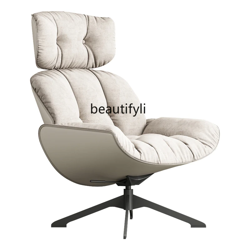 

Home Lazy Computer Sofa Seat Comfortable Long-Sitting Study Chair Backrest Leisure Swivel Chair single sofa chair furniture