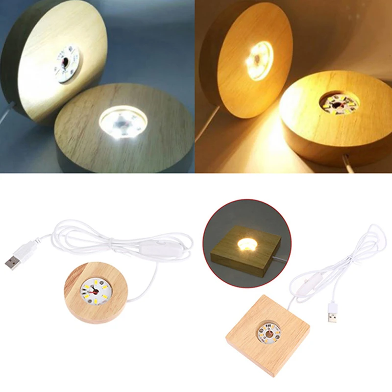 8cm Wooden LED Light Dispaly Base Wooden Night Lamp Base LED Light Display Crystal Ball Wood Luminous Base
8cm Wooden LED Light Dispaly Base Wooden Night Lamp Base LED Light Display Crystal Ball Wood Luminous Base