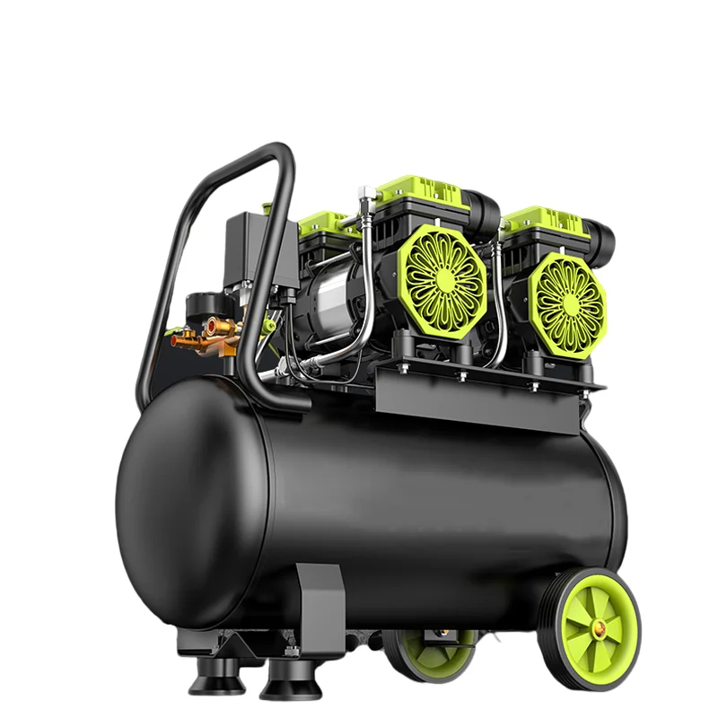 Silent Mini Air Compressor Pump With Wheels High Quality Air Filter For Compressor Household Oil Free Screw Air Compressor
Silent Mini Air Compressor Pump With Wheels High Quality Air Filter For Compressor Household Oil Free Screw Air Compressor