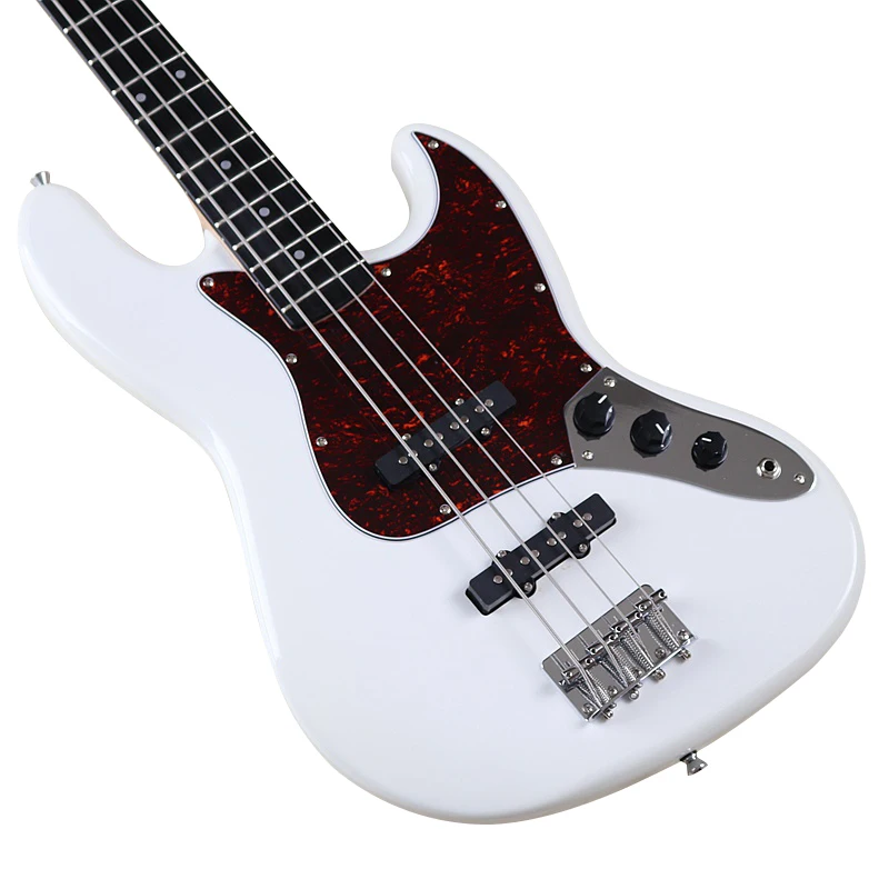 

43 inch JB electric bass guitar full solid basswood body 4 string Canada maple neck bass guitar