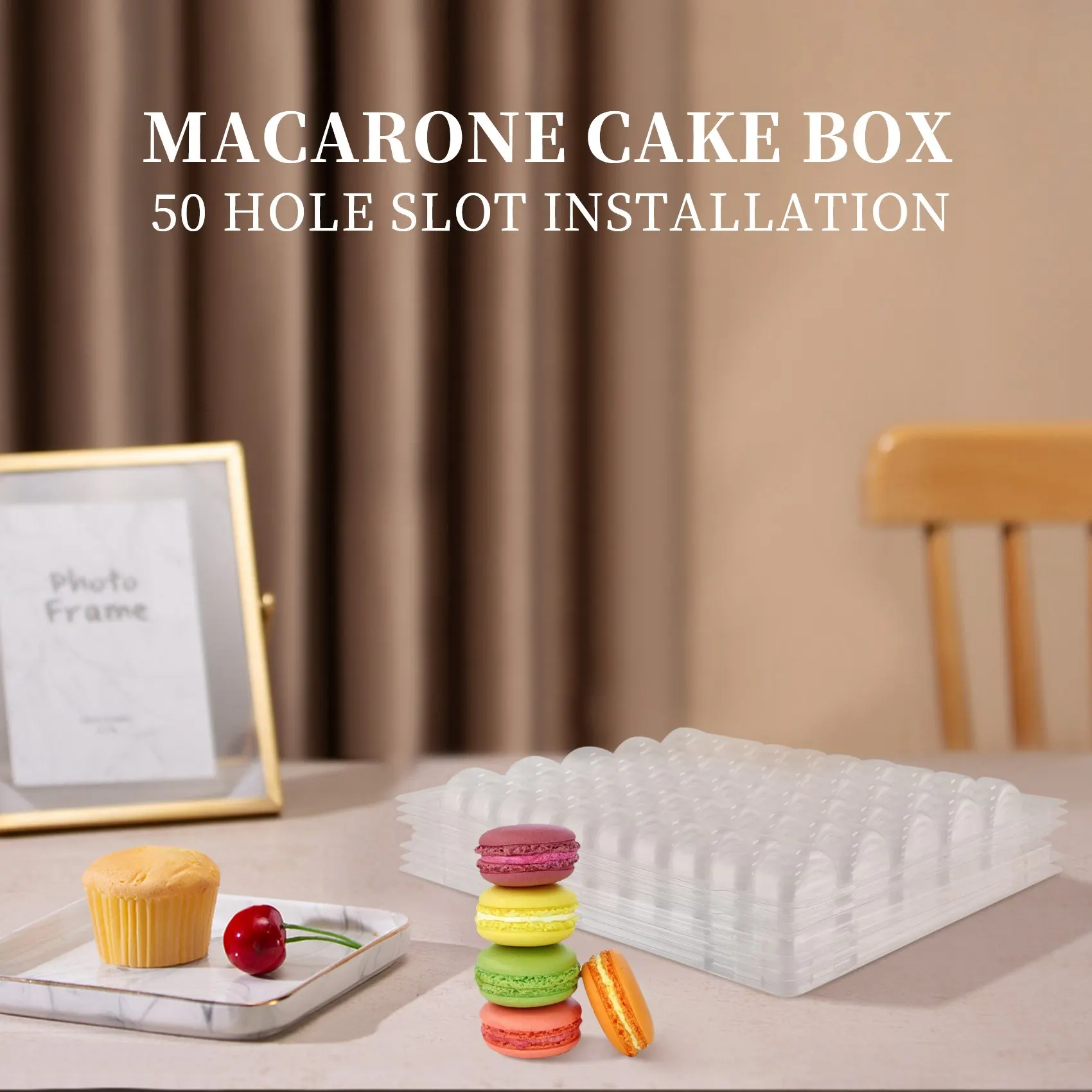Clear PET Closeable French Macaron Storage Trays - Holds 50 Macarons Per Set - Pack of 4Sets
Clear PET Closeable French Macaron Storage Trays - Holds 50 Macarons Per Set - Pack of 4Sets