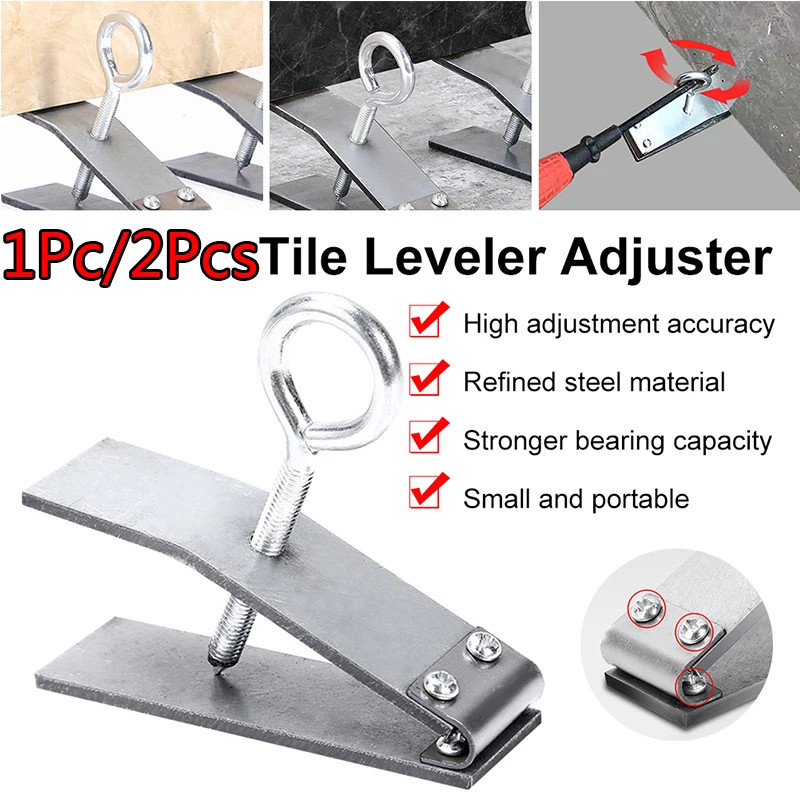 Tile Locator Height Adjustment Regulator 1-5.5CM Wall Ceramic Lifter Tools Tile Leveling Device Tile Leveler Adjuster MAX 250KG
Tile Locator Height Adjustment Regulator 1-5.5CM Wall Ceramic Lifter Tools Tile Leveling Device Tile Leveler Adjuster MAX 250KG