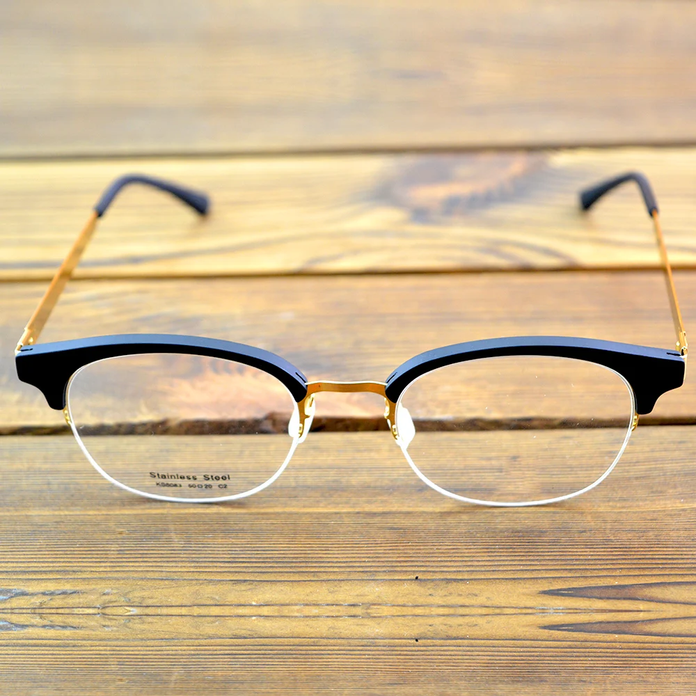 Gold Fashion Lightweight Round TR90 Frame Alloy Non-slip Temple Screwless Hinge Eyebrow Optical Frame Spectacle
Gold Fashion Lightweight Round TR90 Frame Alloy Non-slip Temple Screwless Hinge Eyebrow Optical Frame Spectacle