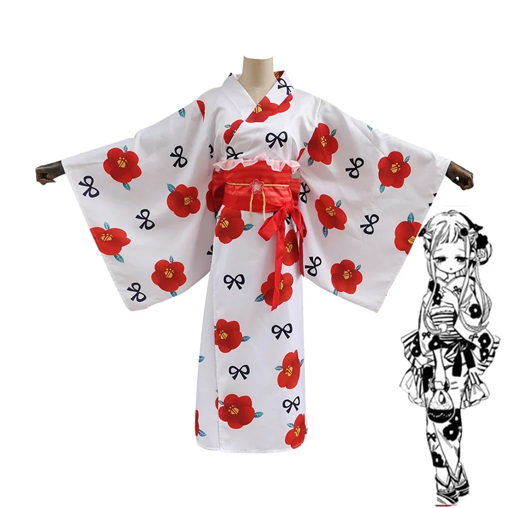 Аниме унитаз обтягивающий Hanako kun косплей костюмы Yashiro Nene Kimonos Униформа Костюмы женские белые длинные платья
Аниме унитаз обтягивающий Hanako kun косплей костюмы Yashiro Nene Kimonos Униформа Костюмы женские белые длинные платья