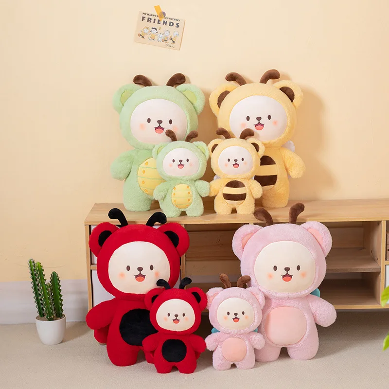 Cute Bee Plush Toy Soft Butterfly Stuffed Animal Cartoon Ladybug Insect Dolls For Birthday Baby Shower Party Favor Decoration 
Cute Bee Plush Toy Soft Butterfly Stuffed Animal Cartoon Ladybug Insect Dolls For Birthday Baby Shower Party Favor Decoration