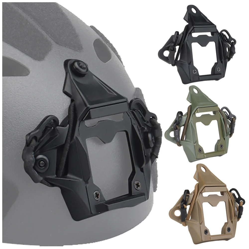 Tactical Airsoft FAST Helmet NVG Shroud Night Vision Helmet Mount Adapter for MICH AF OPS-Core M-LOK Airsoft Helmet Accessory
Tactical Airsoft FAST Helmet NVG Shroud Night Vision Helmet Mount Adapter for MICH AF OPS-Core M-LOK Airsoft Helmet Accessory