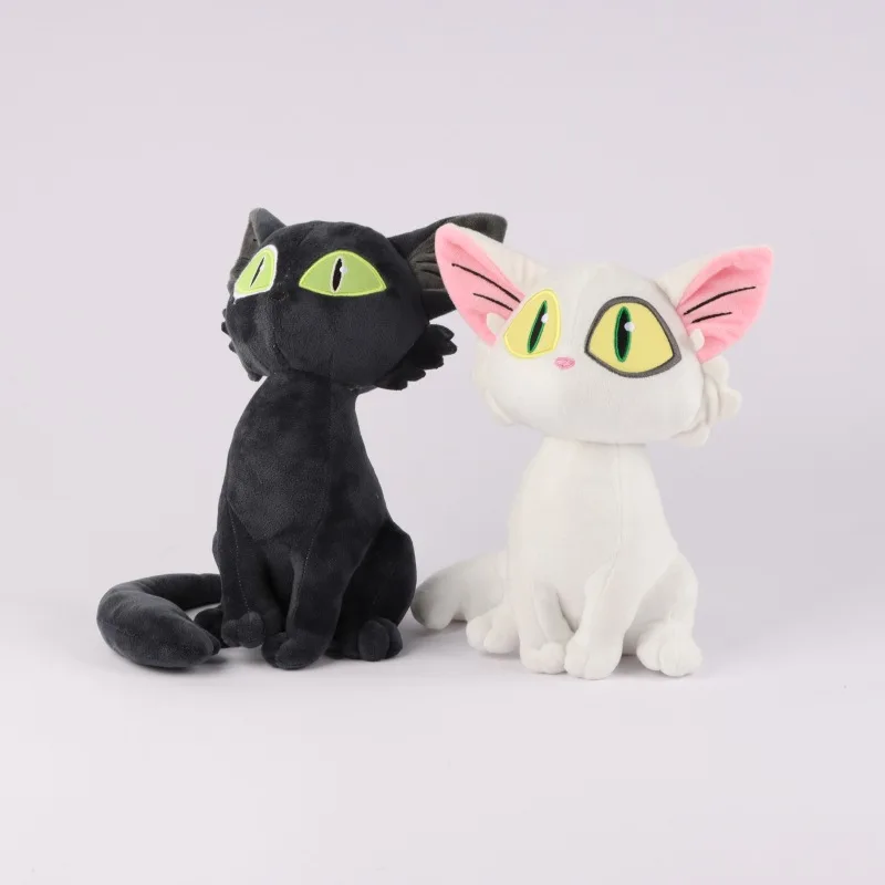 

Suzume No Tojimari Plush Toy Daijin Cat and Sadaijin Black Cat Plushie Soft Stuffed Animal Doll Birthday Gift for Baby Kids