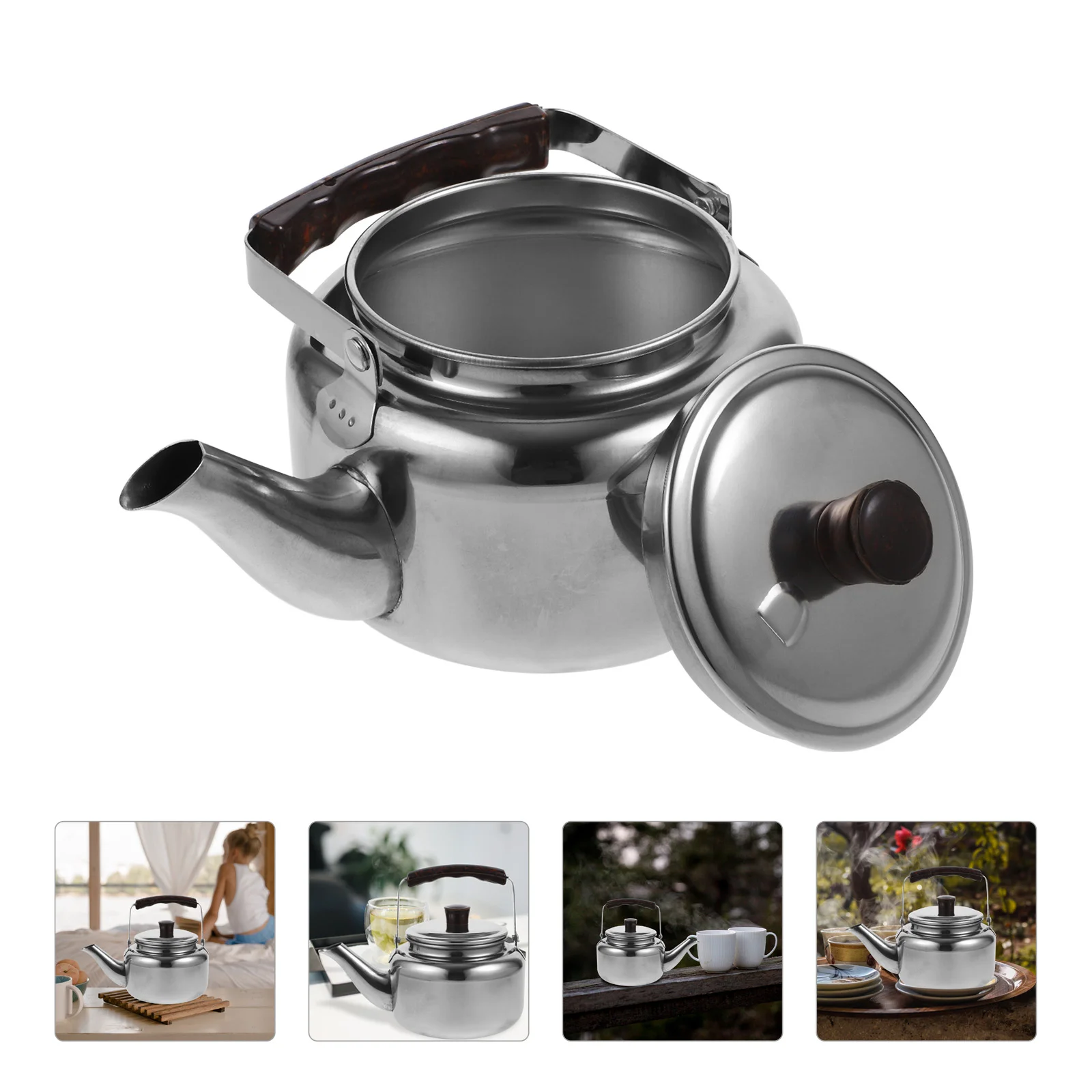 Stainless Steel Tea Kettle Water Boiler Stovetop Teapot Suitable Boiling Water Induction Stove Gas Stove Top Home
Stainless Steel Tea Kettle Water Boiler Stovetop Teapot Suitable Boiling Water Induction Stove Gas Stove Top Home