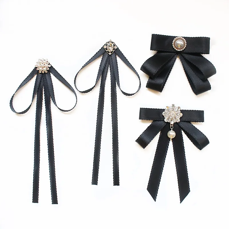 Women Bling Rhinestone Alloy Pearl Bead 3D Flower Ribbon Bow Tie Chic Wedding Party Elastic Strap Pins Bowtie JK Classic Necktie
Women Bling Rhinestone Alloy Pearl Bead 3D Flower Ribbon Bow Tie Chic Wedding Party Elastic Strap Pins Bowtie JK Classic Necktie