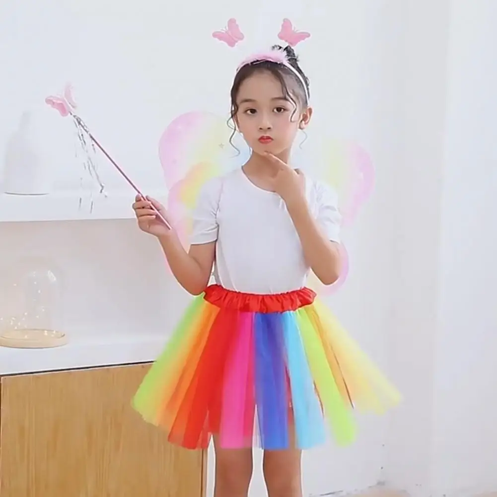Skirt Set Princess Style Kids Party Dress Up Fairy Costume Set with Wings Headband Wand A-line Skirt for Children's Skirt Set
Skirt Set Princess Style Kids Party Dress Up Fairy Costume Set with Wings Headband Wand A-line Skirt for Children's Skirt Set