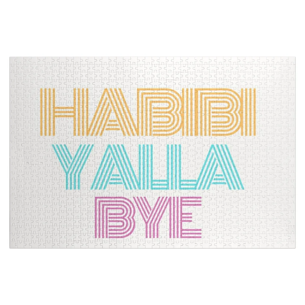 Habibi yalla bye Jigsaw Puzzle Personalised Name Personalized Toys Personalized Baby Toy Puzzle
Habibi yalla bye Jigsaw Puzzle Personalised Name Personalized Toys Personalized Baby Toy Puzzle