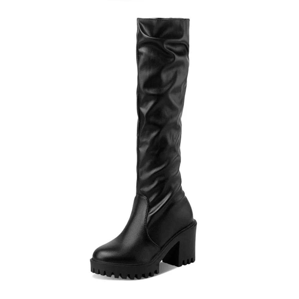 Botas De Mujer Knee High Boots Women Designer Autumn Winter Fashion Versatile Ladies High-heeled Shoes Big Size 43 978-9
Botas De Mujer Knee High Boots Women Designer Autumn Winter Fashion Versatile Ladies High-heeled Shoes Big Size 43 978-9