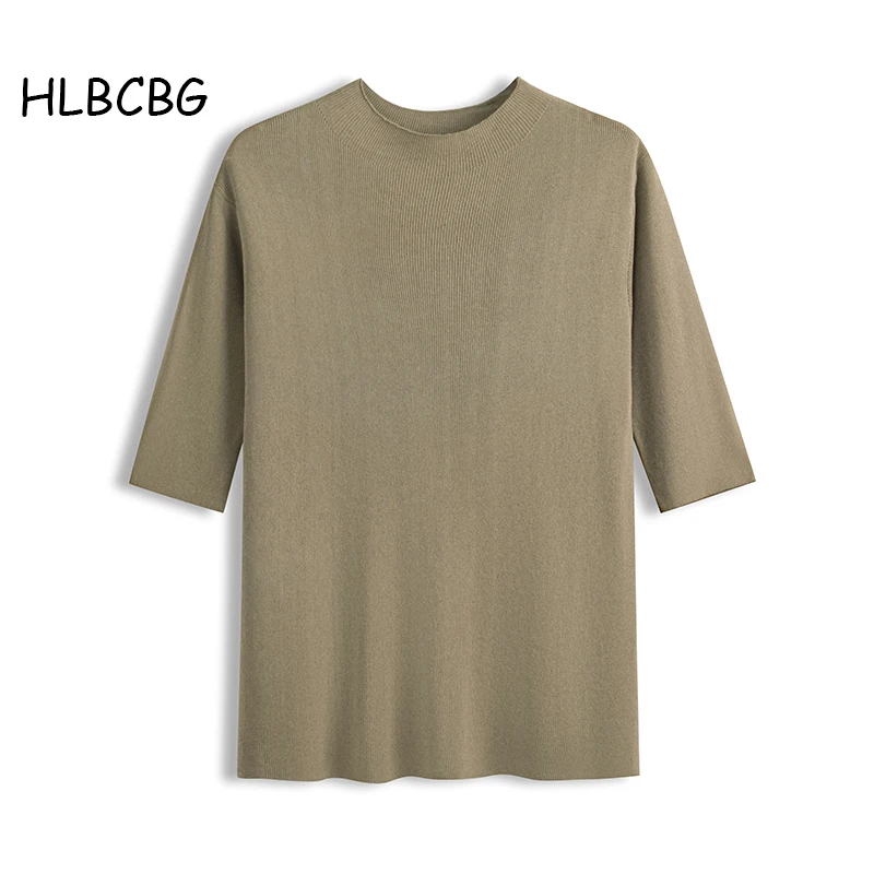 Женская трикотажная футболка HLBCBG с коротким рукавом, повседневный трикотажный топ с коротким рукавом, Облегающая водолазка, базовая женская футболка
Женская трикотажная футболка HLBCBG с коротким рукавом, повседневный трикотажный топ с коротким рукавом, Облегающая водолазка, базовая женская футболка