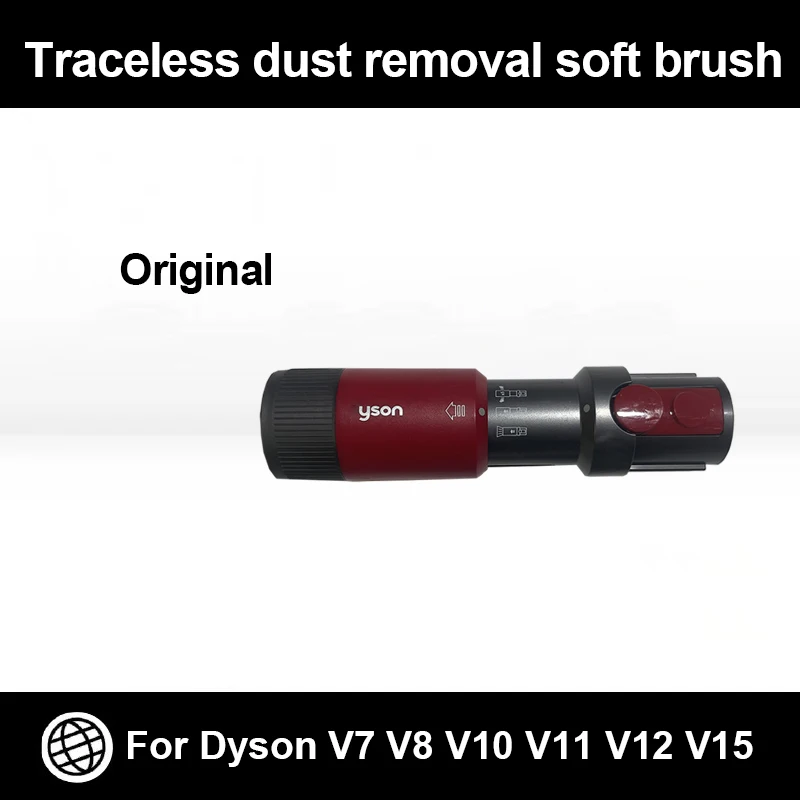 

For Dyson V7 V8 V10 V11 V12 V15 vacuum cleaner original traceless dust removal soft brush universal suction head accessories