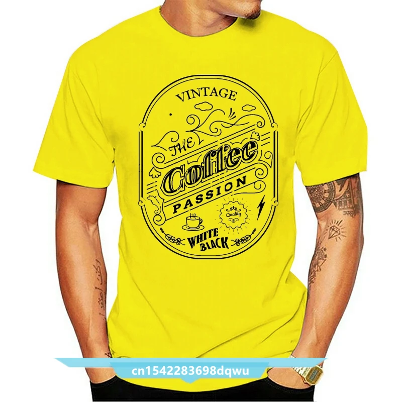 Coffee Passion Black And White Coffee Lover Tumblr Hipster Retro Vintage Printed Mens Unisex Tee T-shirt Tops Men T Shirt
Coffee Passion Black And White Coffee Lover Tumblr Hipster Retro Vintage Printed Mens Unisex Tee T-shirt Tops Men T Shirt