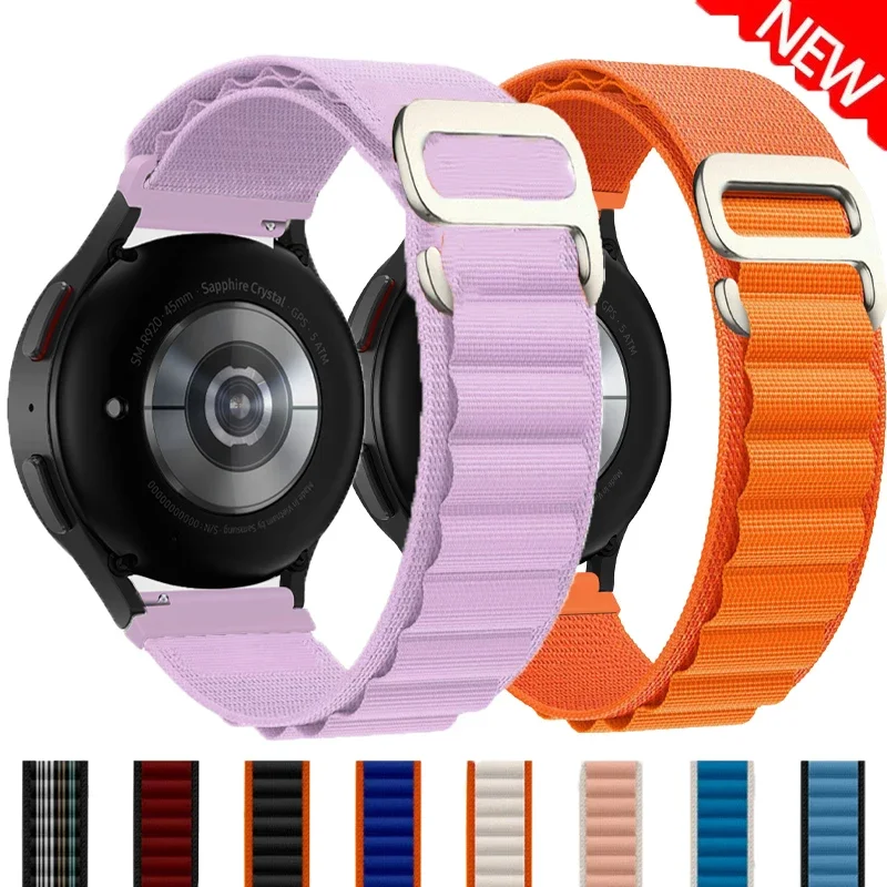 22mm 20mm Alpine Loop Strap For Samsung Galaxy Watch Band 5 6 40mm 44mm 6 Classic 43 47mm Watch 3 active 2 Nylon Watch5 Pro 45mm
22mm 20mm Alpine Loop Strap For Samsung Galaxy Watch Band 5 6 40mm 44mm 6 Classic 43 47mm Watch 3 active 2 Nylon Watch5 Pro 45mm
