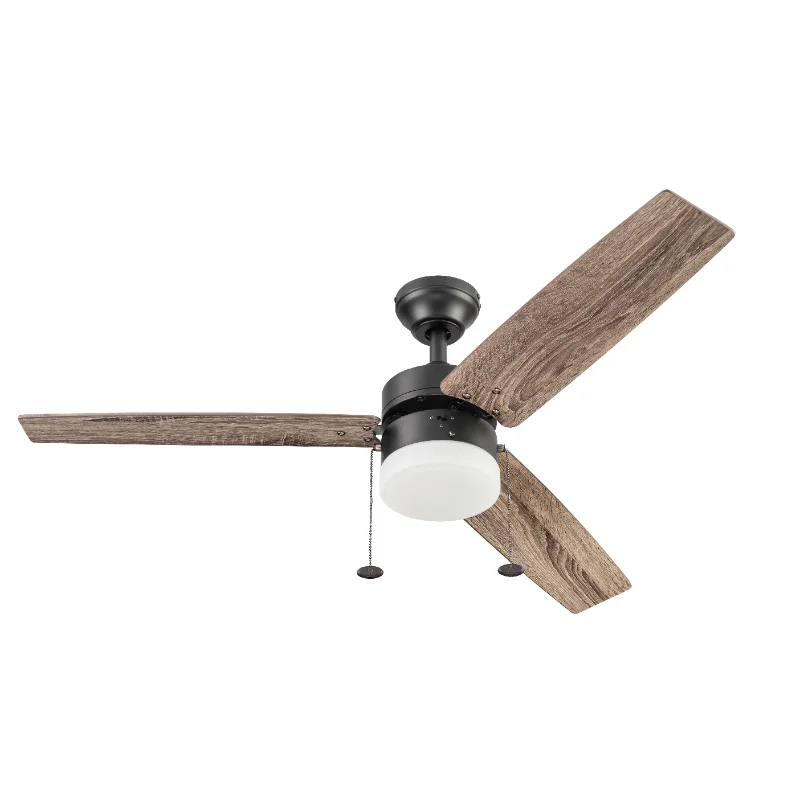 

Better Homes & Gardens Olson 48" Oil-Rubbed Bronze Ceiling Fan with Light, 3 Blades, Pull Chains & Reverse Airflow ceiling fan