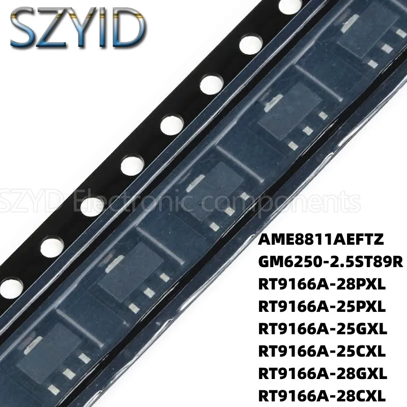 100PCS SOT89 AME8811AEFTZ GM6250-2.5ST89R RT9166A-28PXL RT9166A-25PXL RT9166A-25GXL RT9166A-25CXL RT9166A-28GXL
100PCS SOT89 AME8811AEFTZ GM6250-2.5ST89R RT9166A-28PXL RT9166A-25PXL RT9166A-25GXL RT9166A-25CXL RT9166A-28GXL