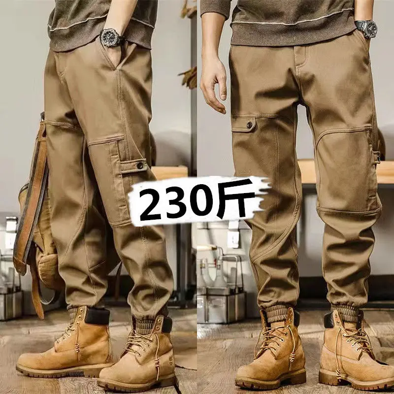 New style port style retro fat cargo pants men's loose fashion large trousers men's leggings casual pants men's spring autumn
New style port style retro fat cargo pants men's loose fashion large trousers men's leggings casual pants men's spring autumn