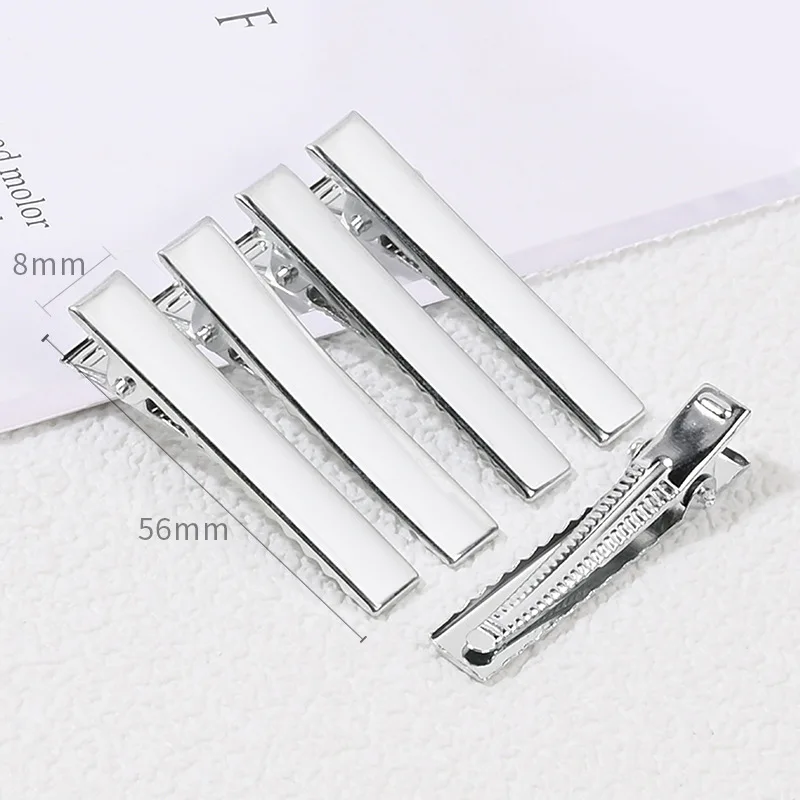 10pcs/lot Single Prong Alligator Hair Clip DIY Blank Hairpin Girls Duckbill Clips Hair Accessories Hairpins 31mm 40mm 46mm 56mm
10pcs/lot Single Prong Alligator Hair Clip DIY Blank Hairpin Girls Duckbill Clips Hair Accessories Hairpins 31mm 40mm 46mm 56mm
