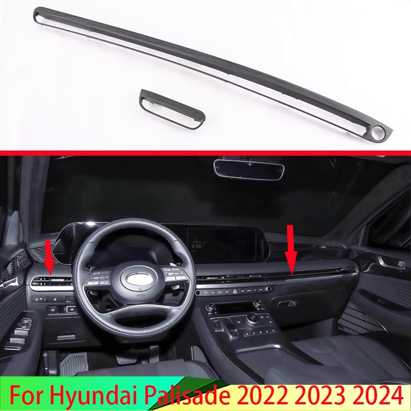 Для Hyundai Palisade 2023 2024, Стильная крышка из углеродного волокна для вентиляционного отверстия, фоторамка, украшение для формования
Для Hyundai Palisade 2023 2024, Стильная крышка из углеродного волокна для вентиляционного отверстия, фоторамка, украшение для формования