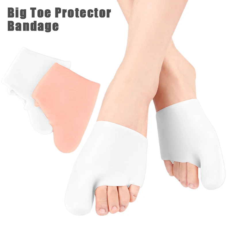 1 Pair Big Toe Thumb Valgus Separator Silicone Metatarsal Pad Forefoot Protector Sleeve Foot Care Relieve Pain Toe Splitter Tool
1 Pair Big Toe Thumb Valgus Separator Silicone Metatarsal Pad Forefoot Protector Sleeve Foot Care Relieve Pain Toe Splitter Tool