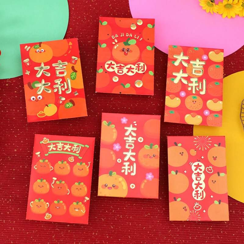 6Pcs Spring Festival Red Envelopes The Year Of Dragon Luck Money Envelopes Lucky Money Bless Chinese New Year Decoration 2024
6Pcs Spring Festival Red Envelopes The Year Of Dragon Luck Money Envelopes Lucky Money Bless Chinese New Year Decoration 2024