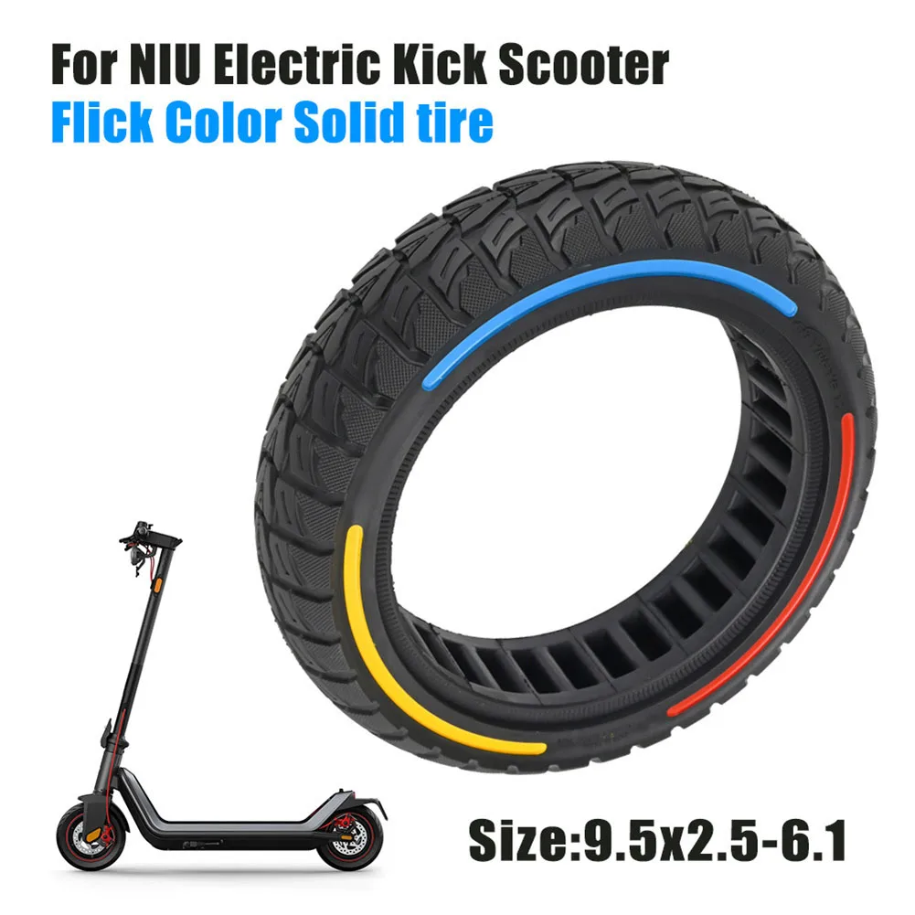 9.5 Inch Scooter Tyre 9.5*2.5 Color Solid Tyre 9.5x2.50-6.1 For NIU KQI3 Electric Scooter Rubber Tyre Anti-slip Wear-resistant
9.5 Inch Scooter Tyre 9.5*2.5 Color Solid Tyre 9.5x2.50-6.1 For NIU KQI3 Electric Scooter Rubber Tyre Anti-slip Wear-resistant