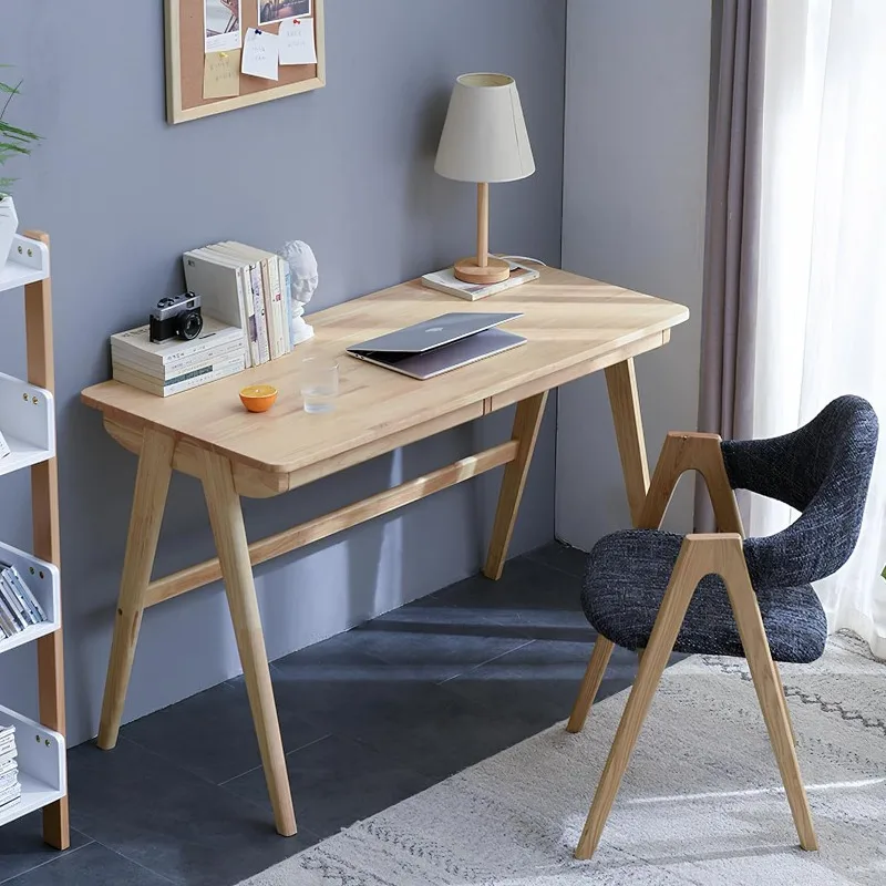 Solid Wood Writing Desk, Mid Century Modern Home Office Desks, Oak Study Table, Small Desk for Bedroom
Solid Wood Writing Desk, Mid Century Modern Home Office Desks, Oak Study Table, Small Desk for Bedroom