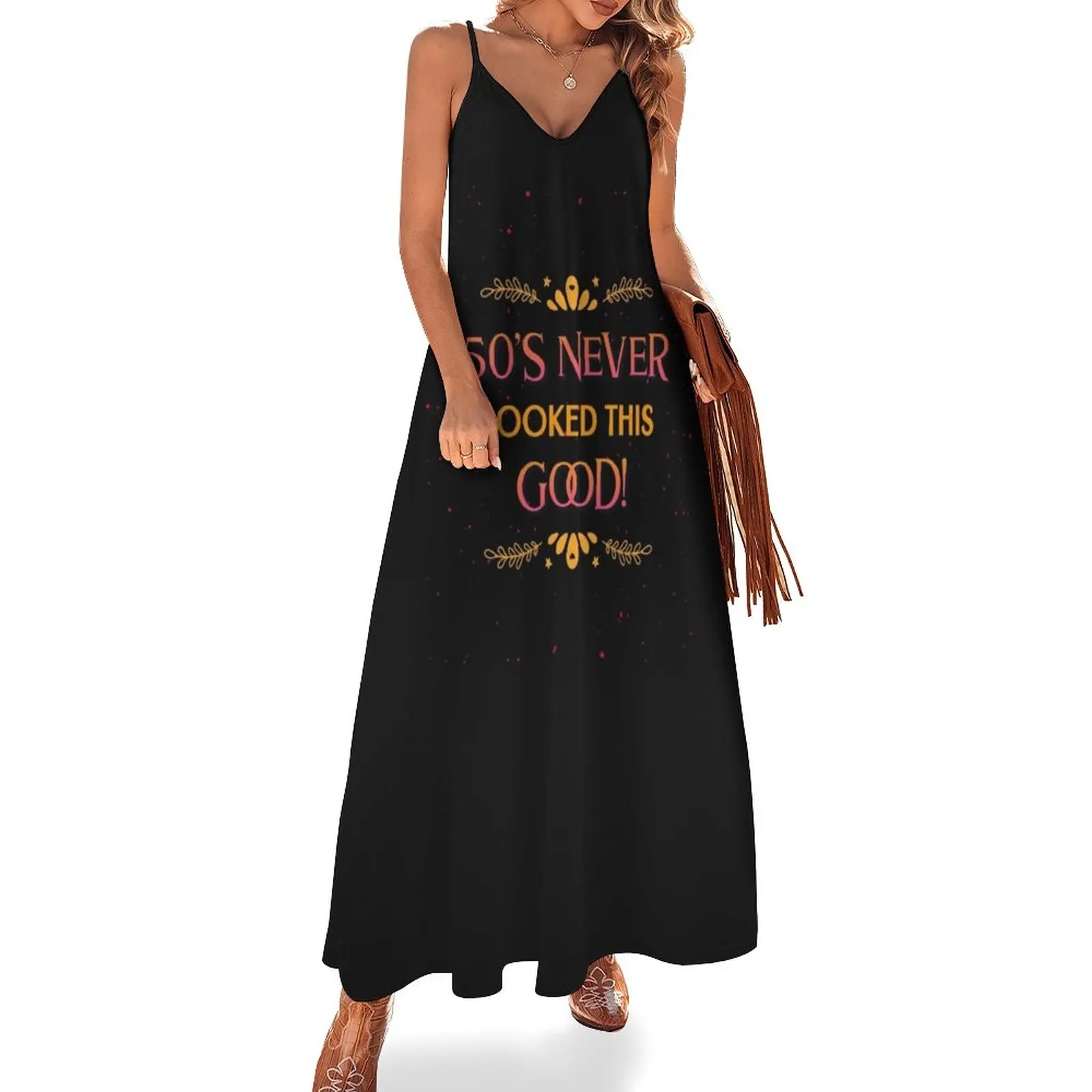 50th Birthday, Aging Well & Fitness Design Sleeveless Dress summer dresses women 2024 african dresses for woman
50th Birthday, Aging Well & Fitness Design Sleeveless Dress summer dresses women 2024 african dresses for woman