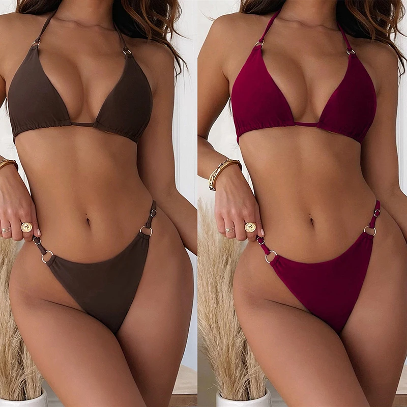 Free Delivery New Women Sexy Push Up Bikini Set 2024 String Female Swimsuit Mini Beach Outfits Thong Bathing Suit Damen Swimwear
Free Delivery New Women Sexy Push Up Bikini Set 2024 String Female Swimsuit Mini Beach Outfits Thong Bathing Suit Damen Swimwear