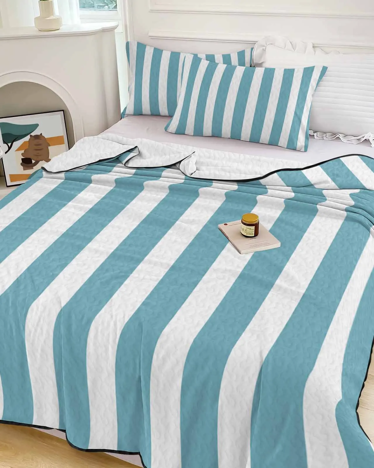 Летнее одеяло в полоску, легкое удобное охлаждающее одеяло в полоску, тонкое покрывало для спальни
Летнее одеяло в полоску, легкое удобное охлаждающее одеяло в полоску, тонкое покрывало для спальни