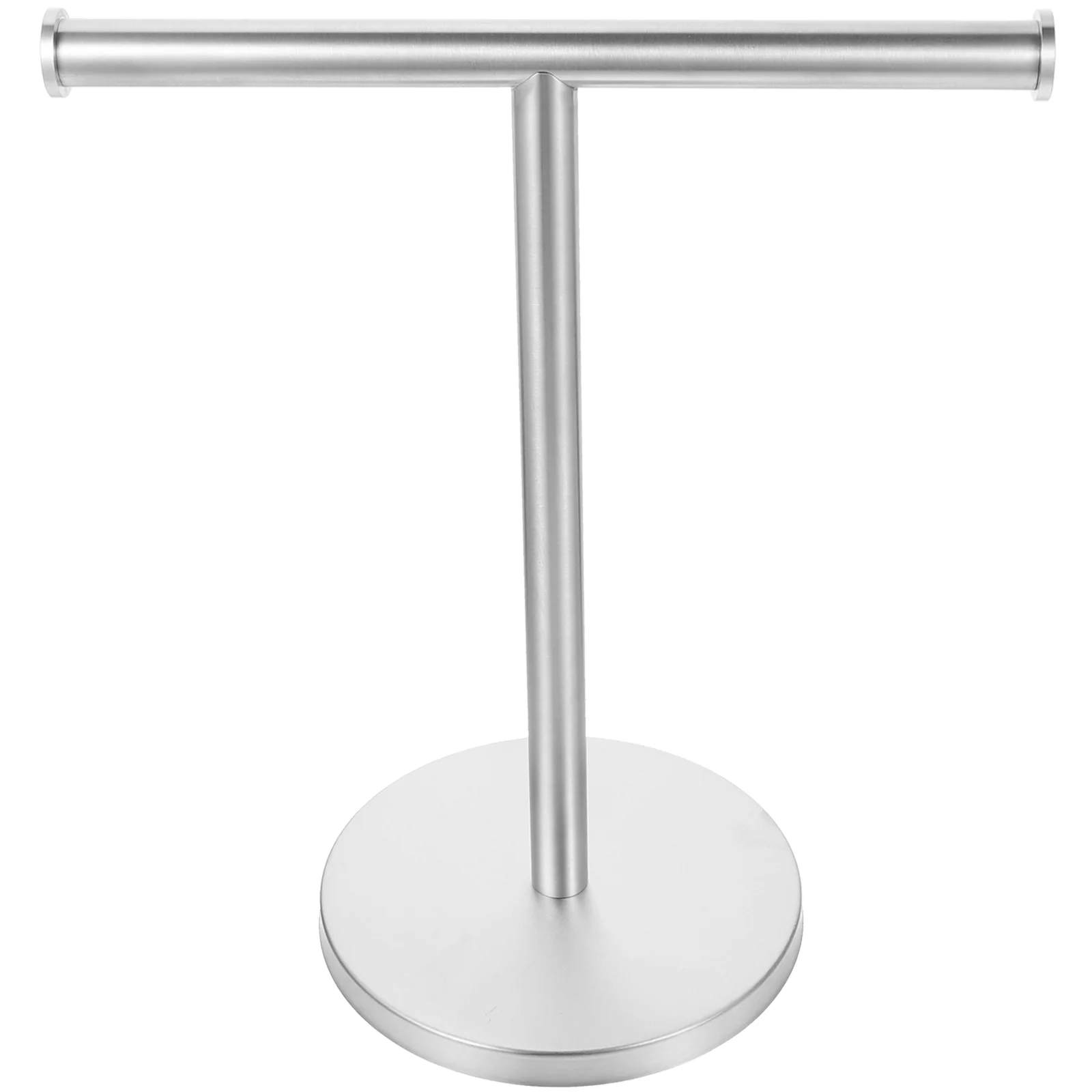 Vertical Towel Rack Balanced Base Bar with Round Jewelry Bathroom Hand Holder Stainless Steel
Vertical Towel Rack Balanced Base Bar with Round Jewelry Bathroom Hand Holder Stainless Steel