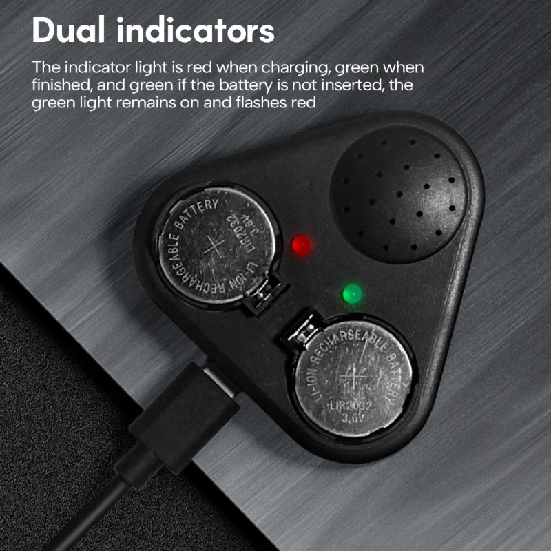 Portable Mini Button Cell Battery Charger Rechargeable Button Battery Voice Reminder for LIR2016 Replacement
Portable Mini Button Cell Battery Charger Rechargeable Button Battery Voice Reminder for LIR2016 Replacement