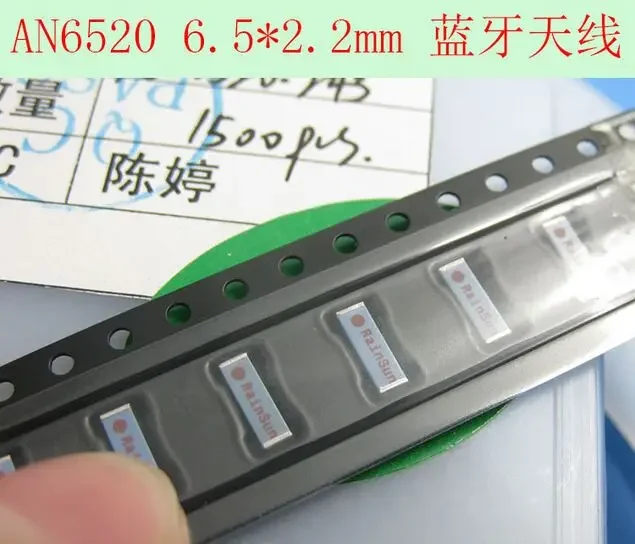 Free Shipping AN6520-245 AN6520 6.5*2MM 2.4G Built-in Ceramic Patch Bluetooth Antenna SMD
Free Shipping AN6520-245 AN6520 6.5*2MM 2.4G Built-in Ceramic Patch Bluetooth Antenna SMD