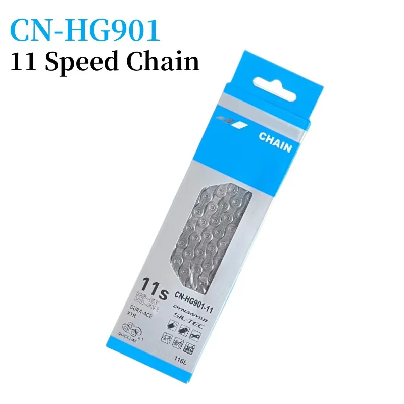 DEROE HG901 11 Speed Bicycle Chain 11V MTB Road Bike Chain HG 116L Mountain Bike Chain Bike Accessories
DEROE HG901 11 Speed Bicycle Chain 11V MTB Road Bike Chain HG 116L Mountain Bike Chain Bike Accessories